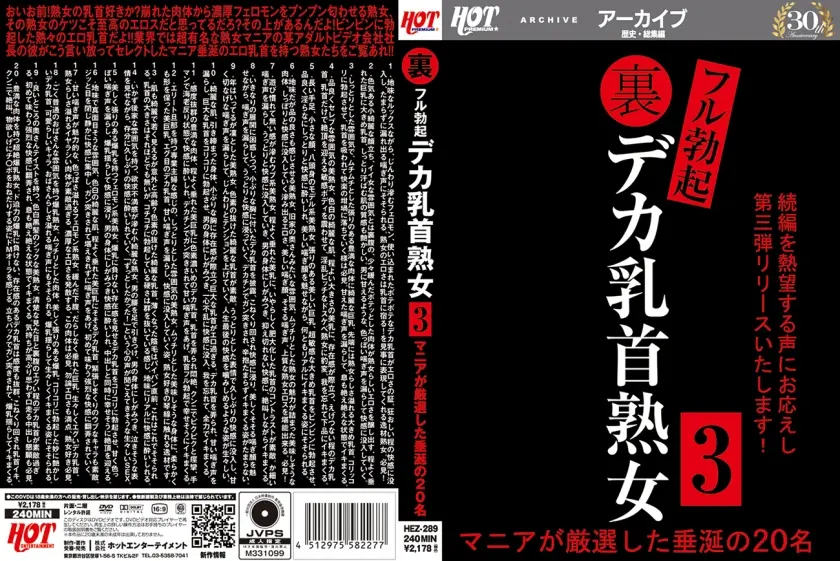 裏フル勃起デカ乳首熟女3 マニアが厳選した垂涎の20名