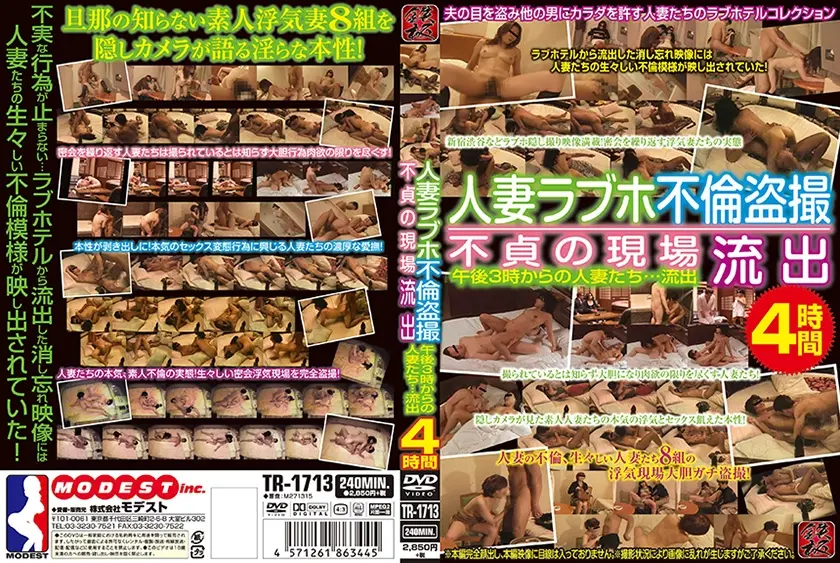 人妻ラブホ不倫盗撮 不貞の現場流出 4時間