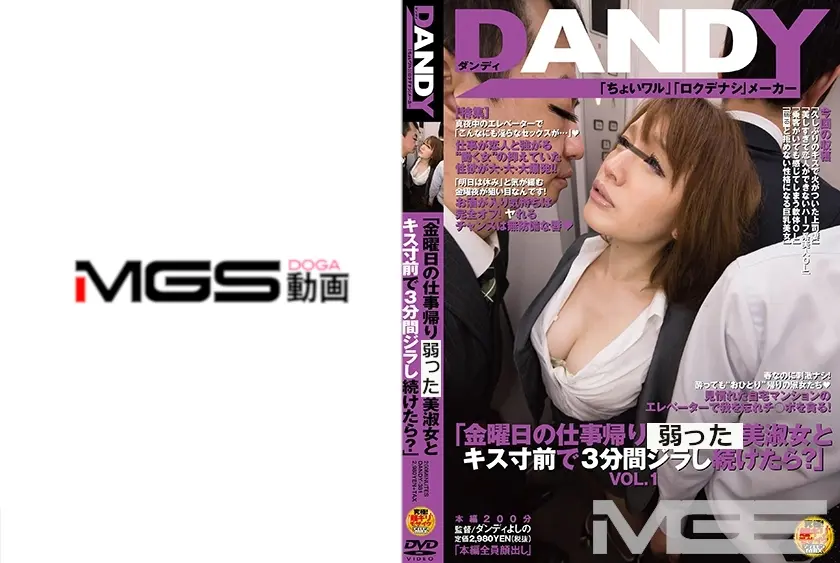 「金曜日の仕事帰り美淑女とキス寸前で3分間ジラし続けたら？」VOL.1