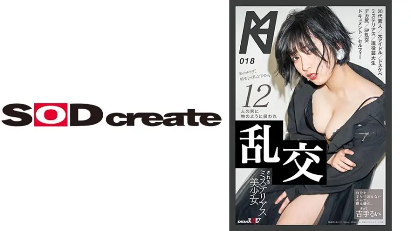 12人の男に物のように扱われ乱交されるミステリアス美少女 吉手るい