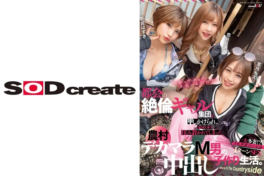 都会の絶倫ギャル集団に押しかけられ、そのまま住み着かれてしまった農村デカマラM男の中出し子作り生活。 若宮はずき 悠月リアナ 葉月もえ