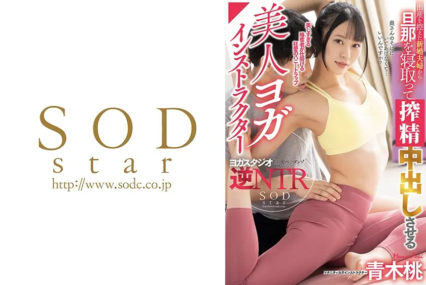 出産を控えた新婚夫婦から旦那を寝取って中出しさせる美人ヨガインストラクター 青木桃