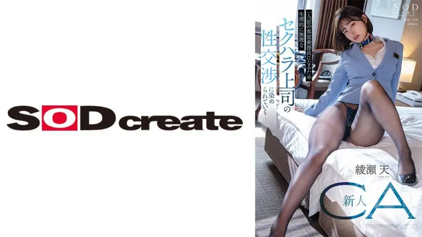 一人前の客室乗務員になるため生理的に無理なセクハラ上司に染められていく新人CA 綾瀬天