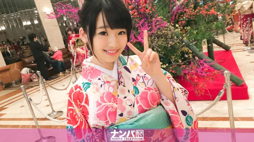 成人式ナンパ 02 in 原宿