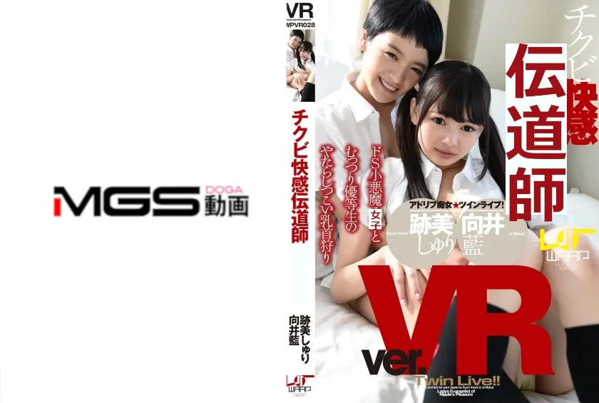 【VR】チクビ快感伝道師 Ver.悪友ダブル責め 跡美しゅり 向井藍