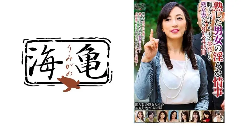 熟した男女の淫らな情事 胸チラ、汗ワキ、男を挑発する熟女妻たち 9人 4時間 服部圭子 冴木真子 南澤ゆりえ 桐島綾子 高見礼子