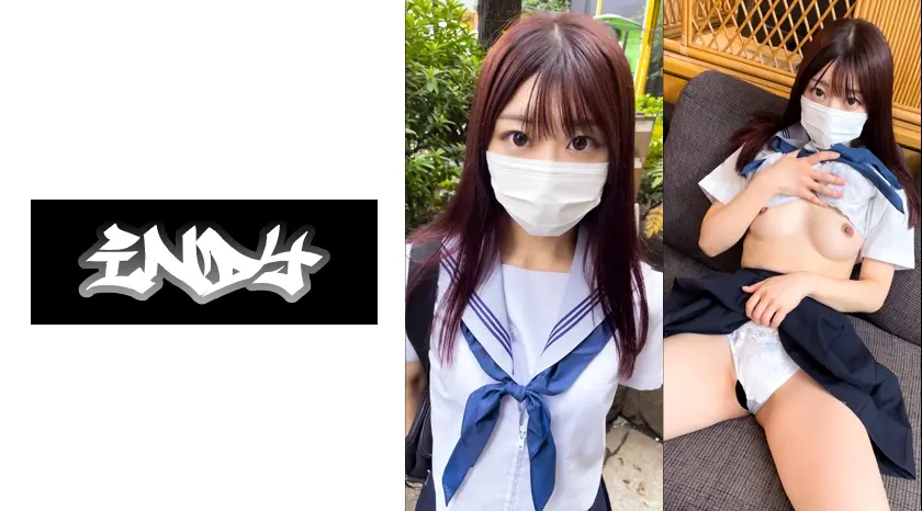 21時間着用【個人撮影】吹奏楽部②_令和7年卒予定の藤色パンツちゃん_セーラ服の正統派美小女とP活