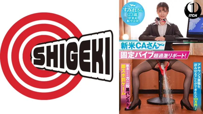 新米 CA さん固定バイブ超過激リポート！ アナウンス原稿を読み切ることができたら100 万円！ 断念したらガニ股黒パンストに即ズボ罰ゲーム すみれさん(23歳)中東系航空会社